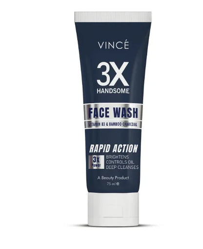 3X Face Wash 75ml Vitamin E